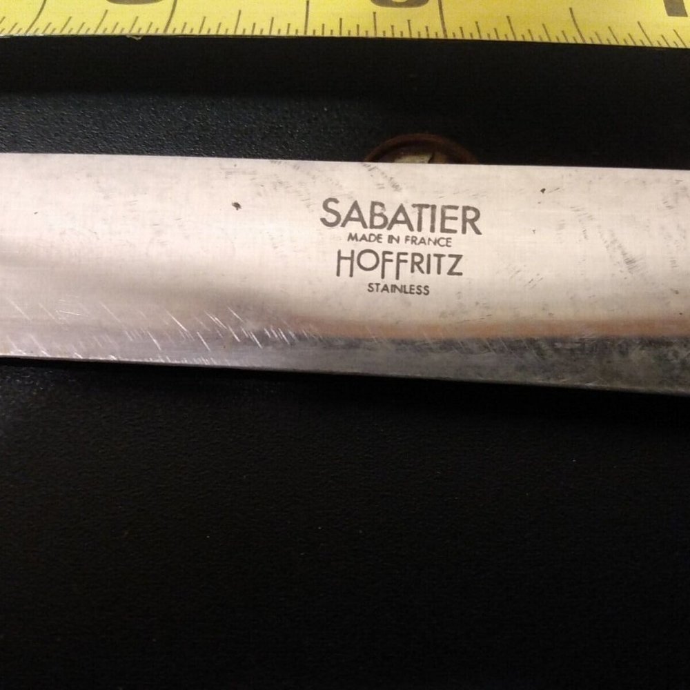 SABATIER HOFFRITZ 12" Blade Forged Stainless Steel Slicing Knife Made in France